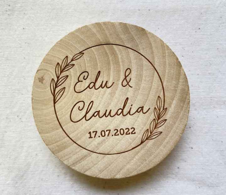 Abridores madera o bambú personalizados - 1