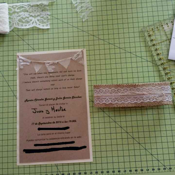 Invitaciones diy - 1