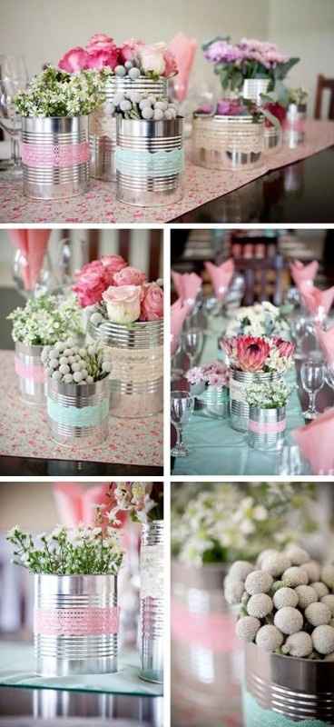 tin centrepiece 12