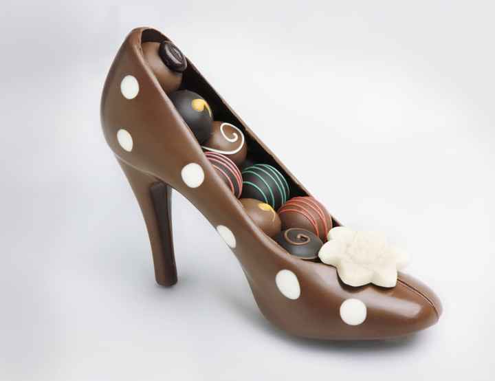 chocolate shoe 1