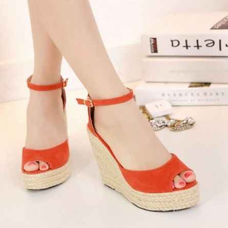 orange shoes 5