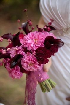 maroon bouquet 4