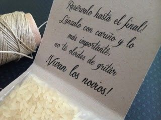 rice toss