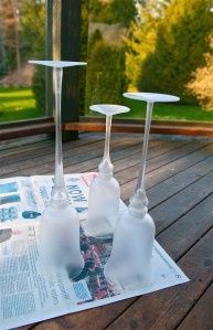 frosted candle holder 3