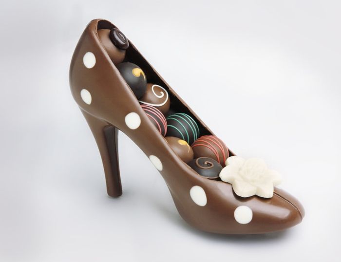 chocolate shoe 1