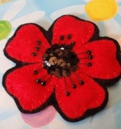 felt flower 1