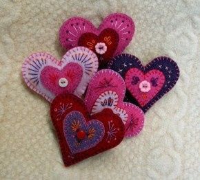 felt heart 2