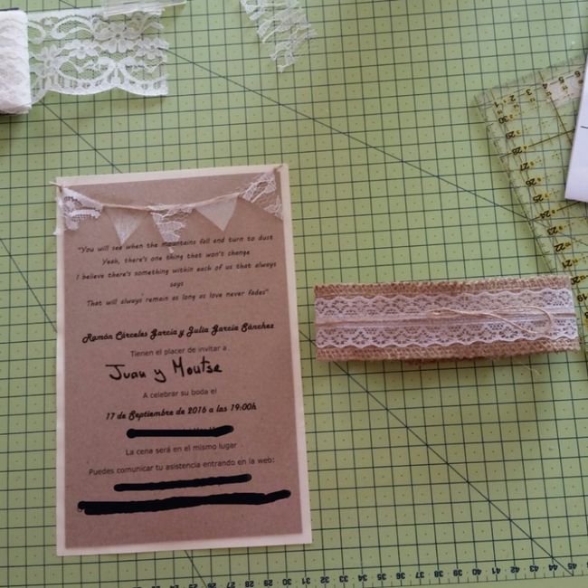 Necesito ideas para hacer mis invitaciones - 1