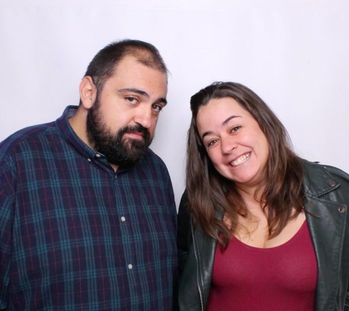 Nosotros probando fotomatones