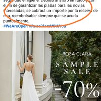Pagar por probar vestidos de novia - 1