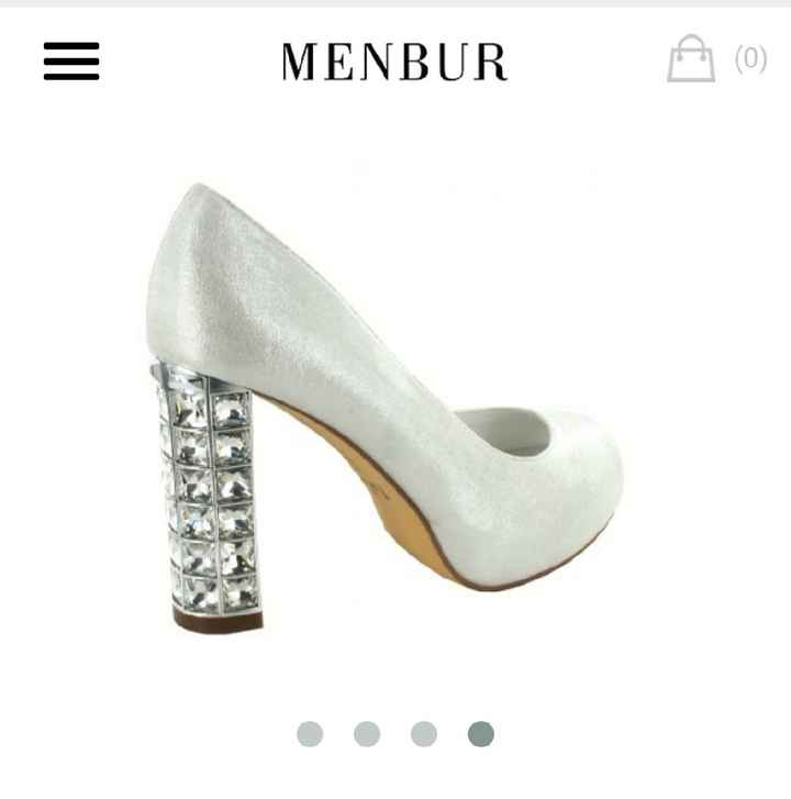 Que opináis de estos zapatos para este precioso vestido - 1
