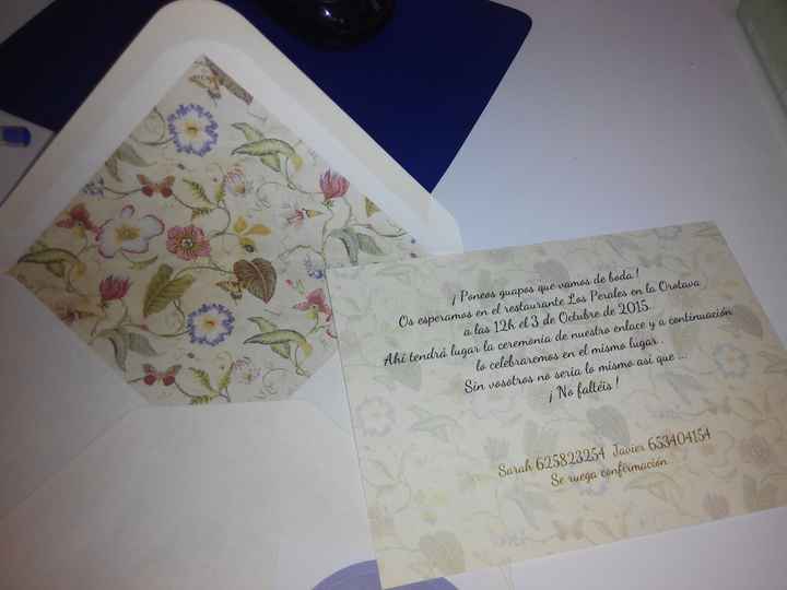 Invitaciones diseñadas por mí - 2