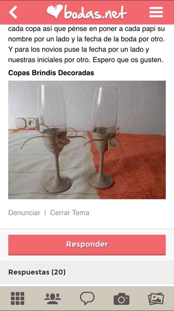 Copas brindis - 1