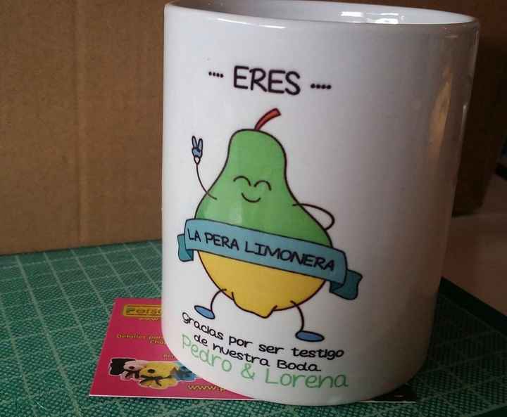Tazas damas de honor - 1