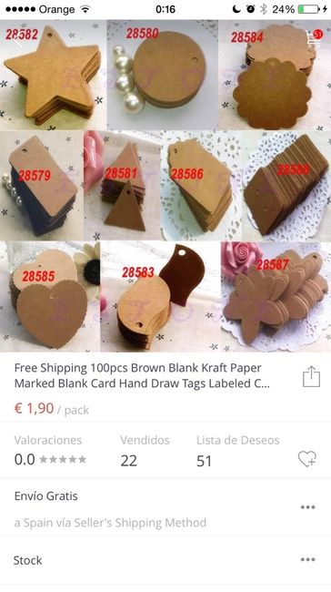 Etiquetas para detalles - 1