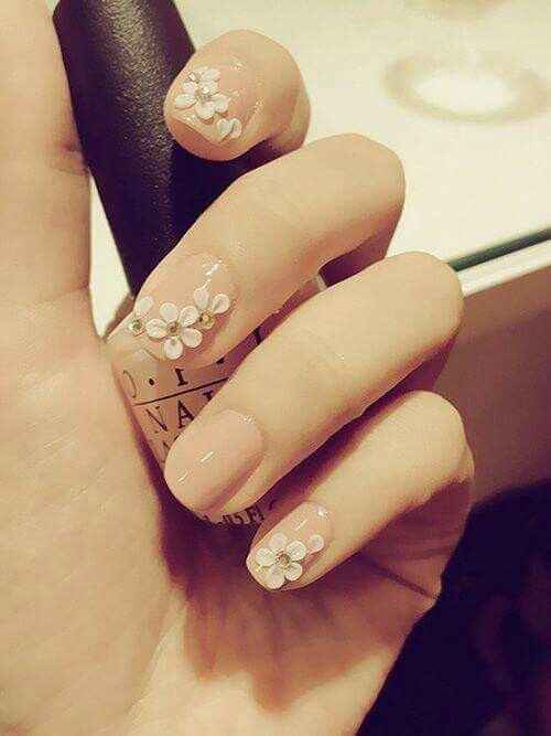 Os gustan estas uñas para novia? - 1