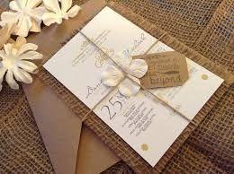 Invitación de boda rústica