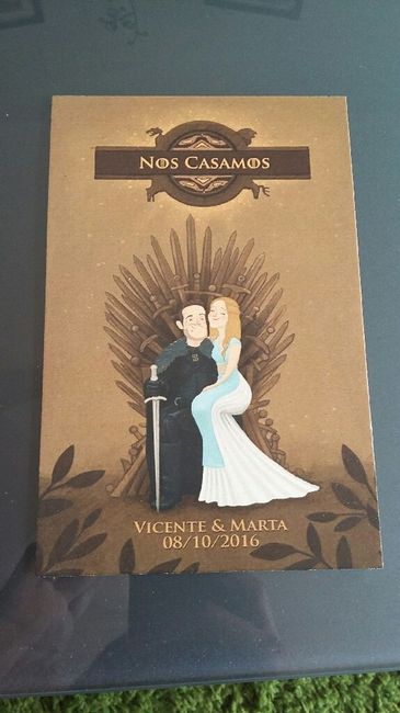 Invitaciones juego de tronos (game of thrones) <img class=