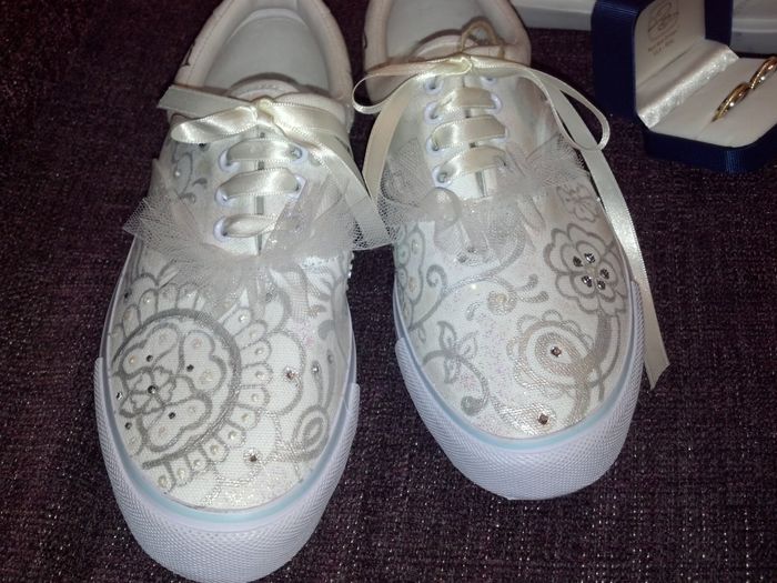 mis zapatillas post boda!!!