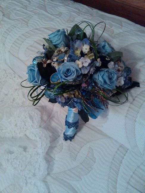mi pedazo de ramo de novia