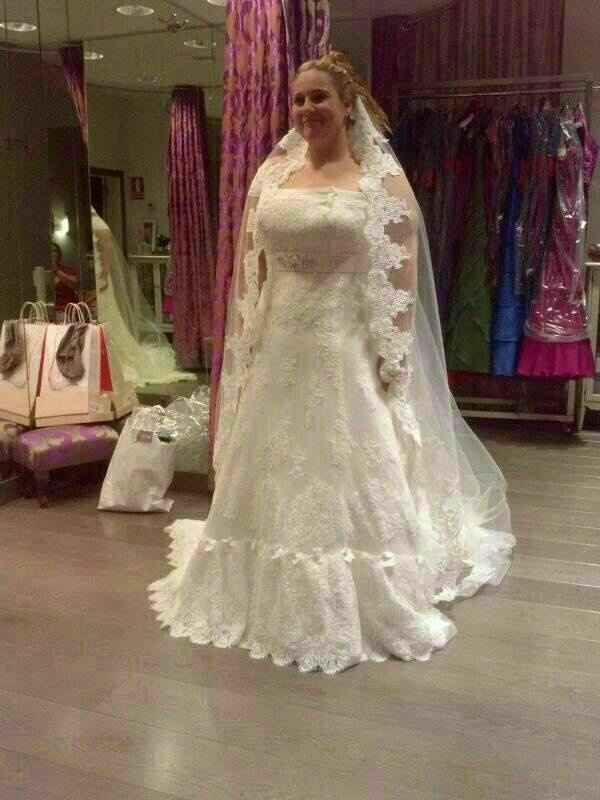 vestido talla 48 modelo maxim la sposa