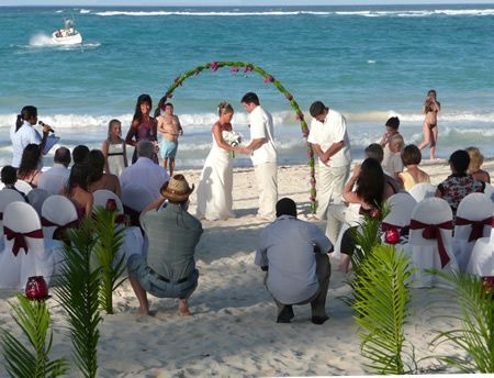 Boda en la playa