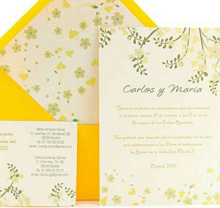 Amarillo!!!!!¿el color de vuestra boda? - 1