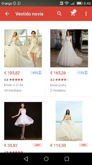 Vestidos originales y cortos - 1
