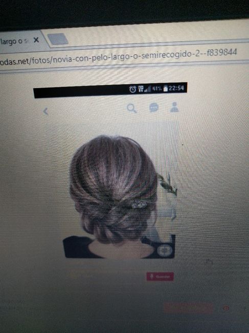  Novia con pelo largo o semirecogido - 1