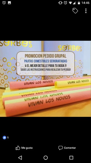  Pajitas comestibles - 1