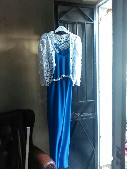 El vestido y zapatos d mi mami - 2