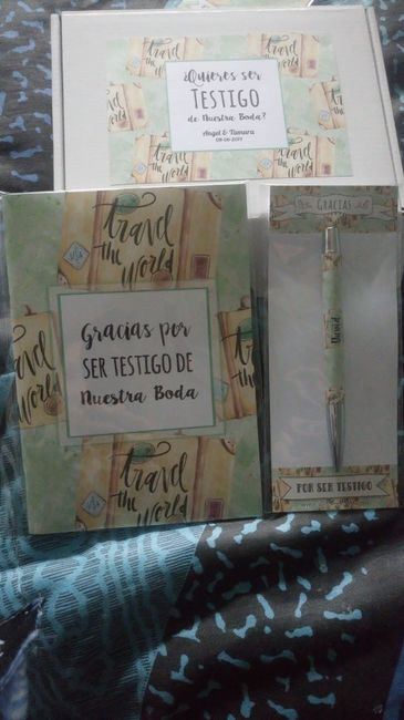 kit de testigos y libro de firmas viajero 3