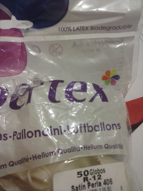 Suelta de Globos biodegradables 