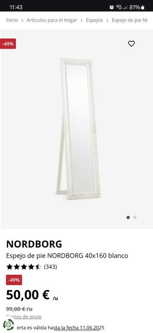 Tela de bievenida y espejo 3