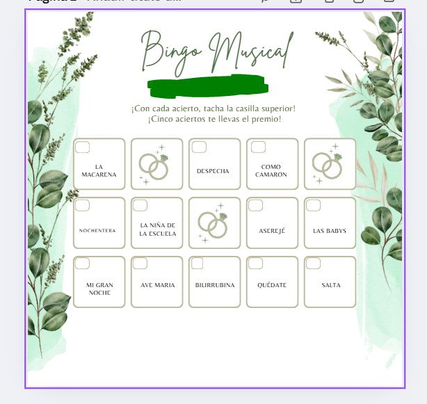 Bingo musical - 1