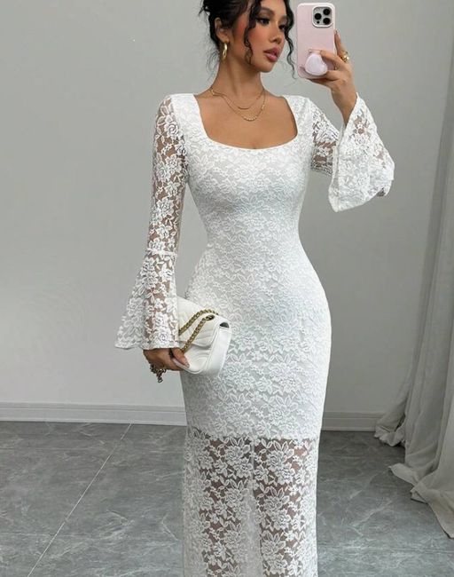 Vestido para ceremonia civil 2