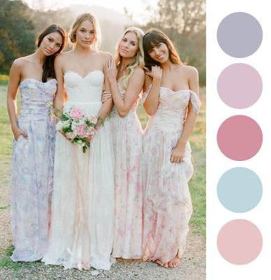 ¿Qué color elegirías para tus damas de honor? 1