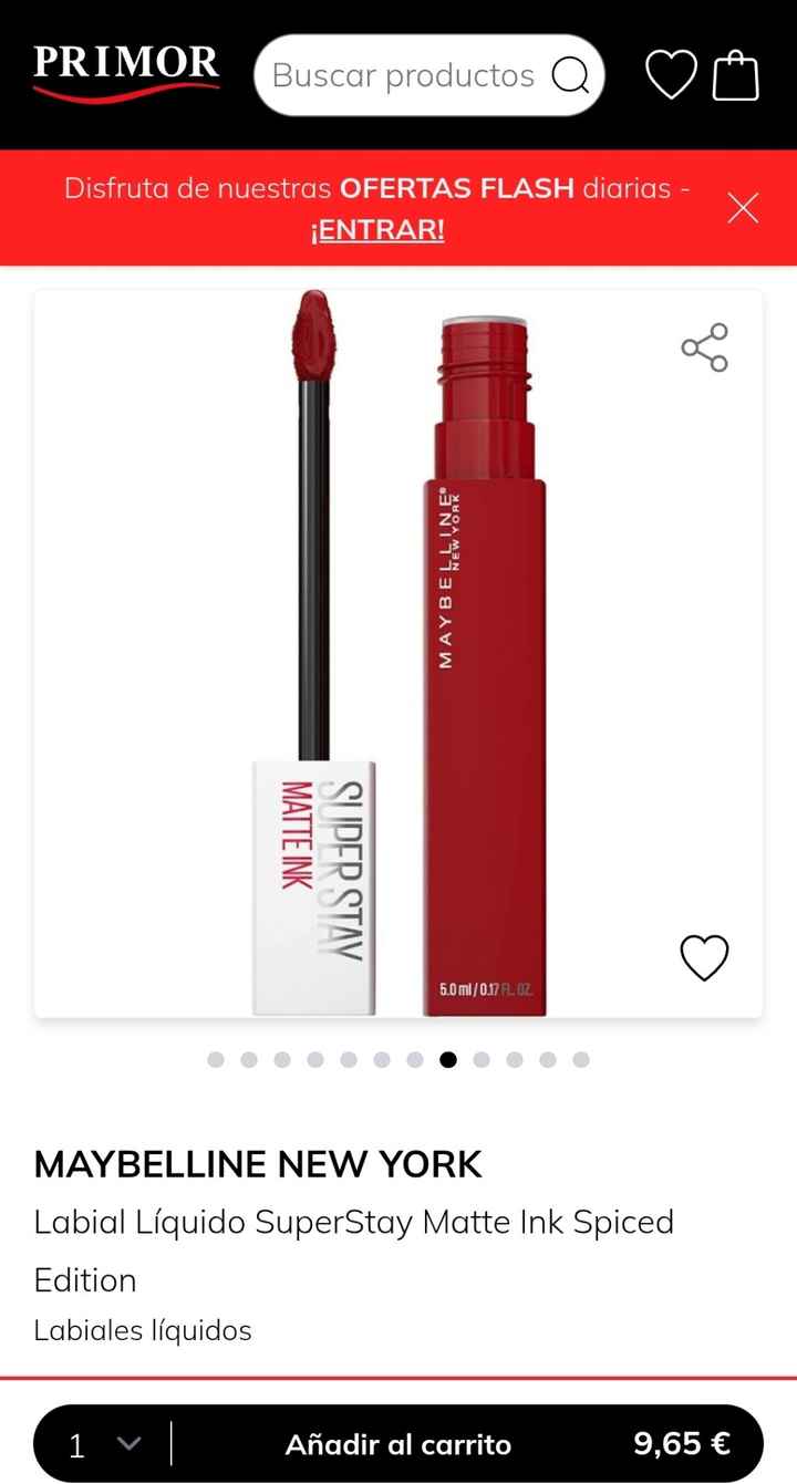 Pintalabios para la boda. - 1