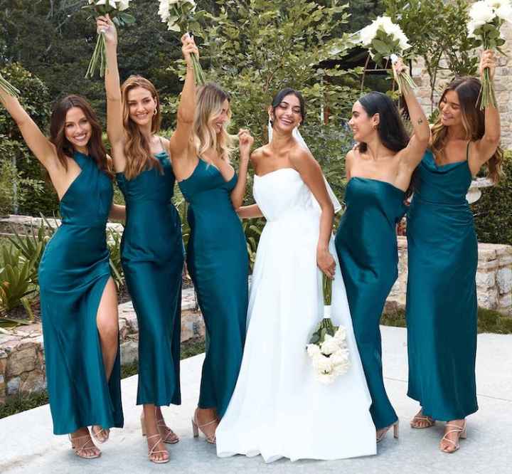 ¿Qué color elegirías para tus damas de honor? - 3