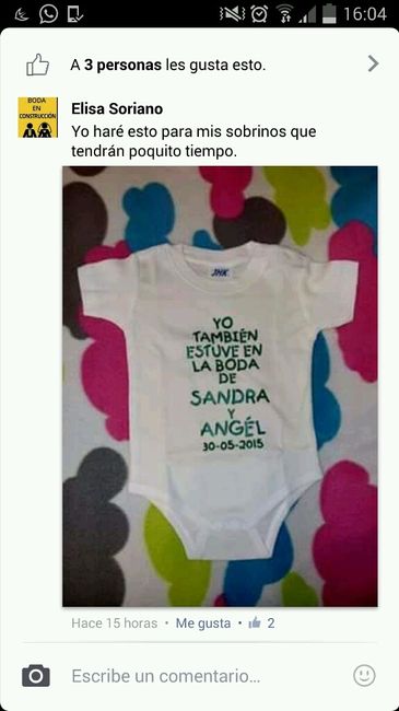 Boda con muchas emabarazadas- regalo - 1
