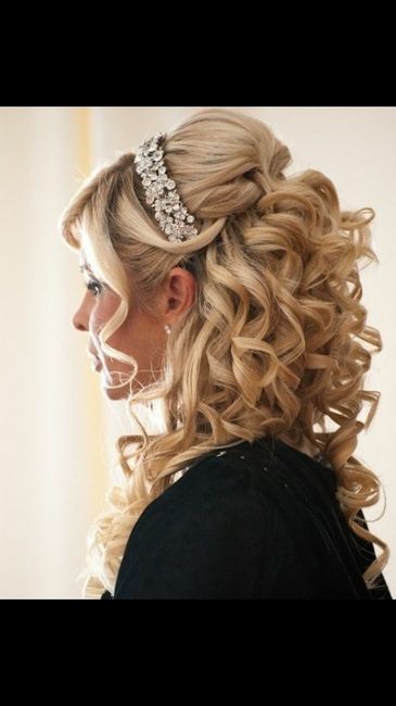 Pelo liso suelto con diadema - 2