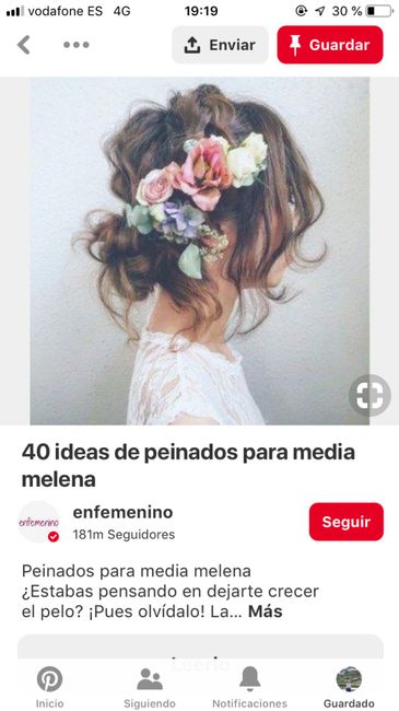 Ramo de novia con toque azul. - 1