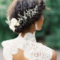 Novia con pelo Afro - 2