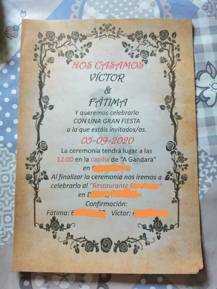 Invitaciones y portaalianzas. - 5
