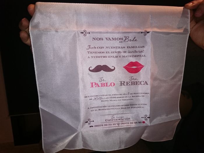Nuestr@s invitaciones de boda 💒 ~ - 3