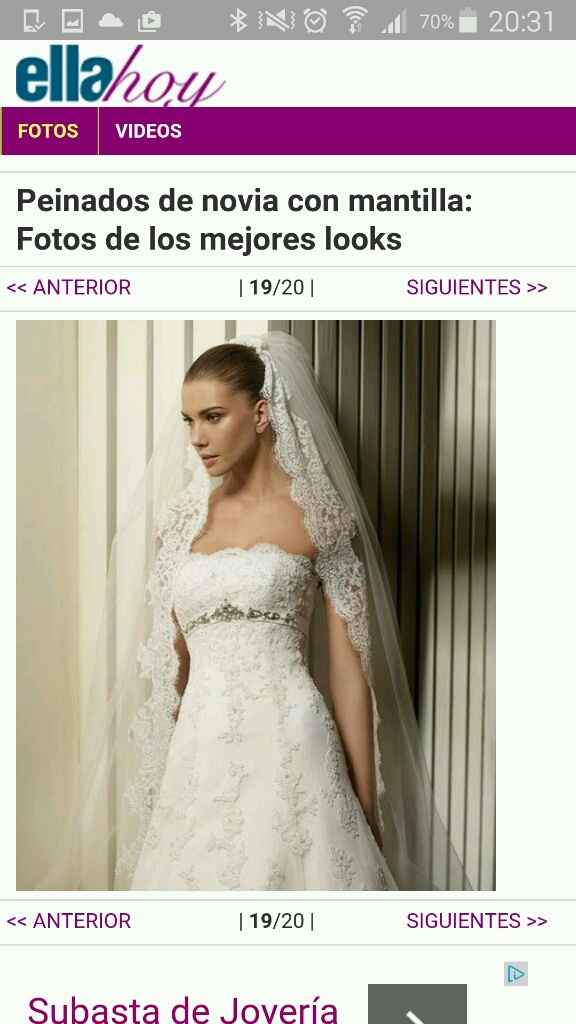 Alguien se casa con mantilla? - 1