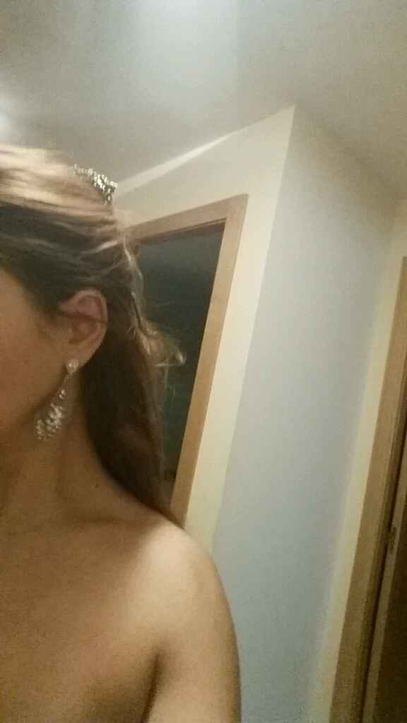 Pendientes y peineta - 2