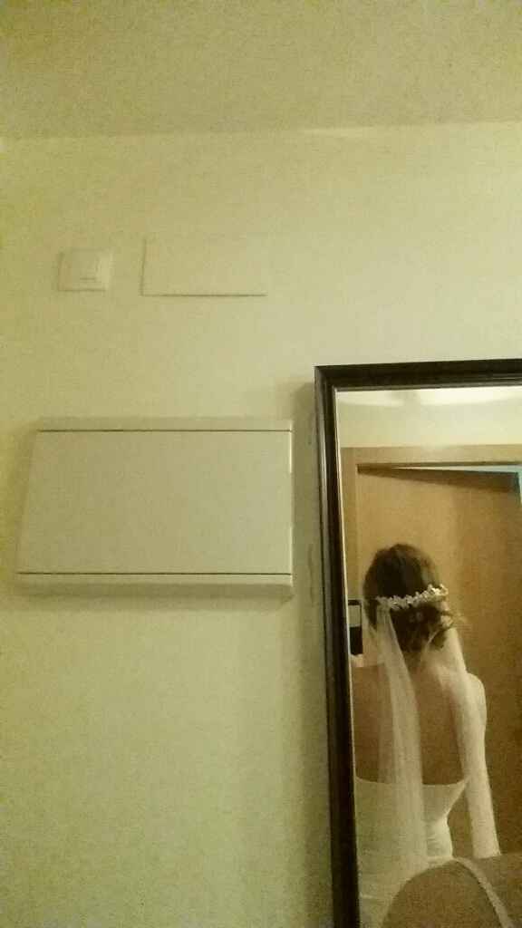 Colocación del velo. - 1