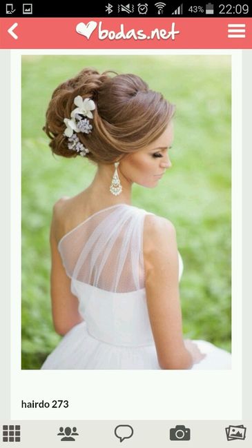 Peinado para vestido - 1
