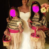vestido y niñas